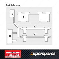 Toledo Timing Tool Kit for Ford Falcon BA BF FG 5.4L Boss 260 Boss 290