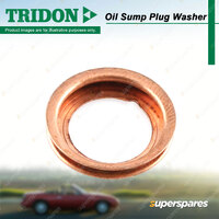 Tridon Oil Sump Plug Washer for Nissan Juke F15 Maxima J32 Micra K13 Murano Z51