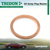 Tridon Oil Sump Plug Washer for BMW 116i 118i 120i 316i 550i GT 650i X5 X6