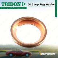 Tridon Oil Sump Plug Washer for Nissan Caravan E25 Patrol GU Urvan E25