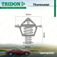 Tridon Thermostat for Audi A3 8P A4 B8 A5 8T A6 C7 Q5 8R TT 8J 1.8L 2.0L