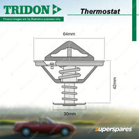 Tridon High Flow Thermostat for Nissan Navara D22 D40 Pathfinder R51 2.5L