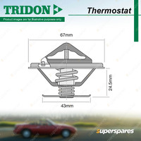 Tridon High Flow Thermostat for Mercedes 100 Series 180E 190E 1.8 2.0 2.3 2.6L