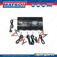 Matson DHC 4 Station Battery Charger 12V 10-200 AH 350 x 190 x 75mm