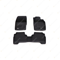 Front + Rear Trufit 3D Rubber Mats Kagu Series for Ford Kuga TF 2013-2020