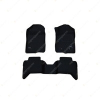 F + R Trufit 3D Rubber Mats Kagu Series for Ford Ranger Raptor Next Gen 2022-On