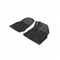 F + R Trufit 3D Rubber Mats Kagu Series for Holden Colorado RG 2012-2015