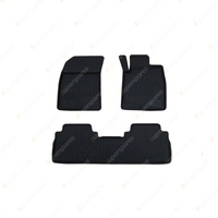 Front + Rear Trufit 3D Rubber Mats Kagu Series for Haval Jolion 2020-On