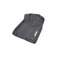 Front Trufit 3D Rubber Mats Maxtrac Series for Nissan Patrol Y62 2013-On