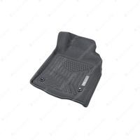 Front Trufit 3D Rubber Mats Maxtrac for Toyota Landcruiser 200 GX GXL 2007-2012