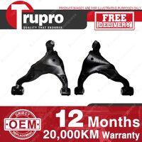 2 x Trupro Front Lower Control Arms for Toyota FJ Cruiser GSJ15 4.0L Wagon 11-16