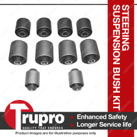 Trupro Rear Trailing Arm + Panhard Rod Bush Kit For Holden Frontera MX