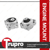 2 Trupro Rear Engine Mounts for Mercedes Benz A150 A170 A180 A200 M266 OM640