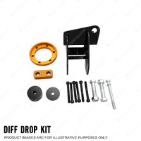 2" 3" 4" Lift Front Drop Diff Drop kit for Ford Ranger T9 Next Gen PY 22-on