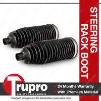 2 Trupro Front Steering Rack Boot LH/RH for HOLDEN Astra AH 1.8L 1.9L 2.0L 2.2L