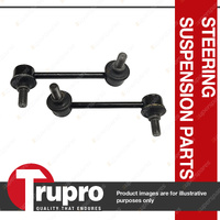 Pair Trupro Front Sway Bar Links for Genesis G80 DH 3.8L 17-20 Premium Quality