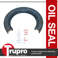 1 x Rear Wheel Bearing Oil Seal for Daihatsu Rocky I4 OHV 1986-1993 Outer