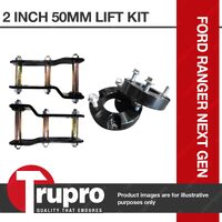 2" 50mm Lift Kit Strut Spacers & Extended Shackles for Ford Ranger Next Gen