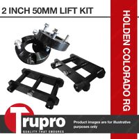 2" 50mm Lift Kit Strut Spacers Extended Shackles for Holden Colorado RG 12-on