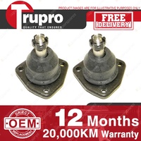 2 Pcs Brand New Trupro Upper Ball Joints for CHEVROLET CORVETTE 63-82