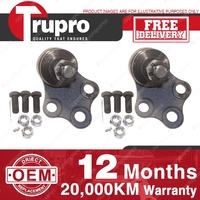 2 Pcs Premium Quality Trupro Lower Ball Joints for NISSAN BLUEBIRD PINTARA U12