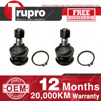 2 Pcs Trupro Lower Ball Joints for NISSAN COMMERCIAL NAVARA D21 D22 URVAN E24