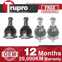 4 Pcs Trupro Lower+upper Ball Joints for NISSAN COMMERCIAL URVAN E20 E21 E22 E23