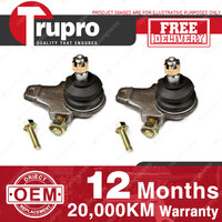 2 Trupro Lower Ball Joints for TOYOTA COMMERCIAL LITEACE 2WD KM1 SERIES 70-79