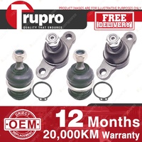 4 Pcs Trupro Lower+upper Ball Joints for HYUNDAI GRANDEUR XG 99-02