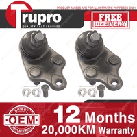 2 Pcs Trupro Lower Ball Joints for HOLDEN NOVA LE LF MANUAL Power STEER 89-94