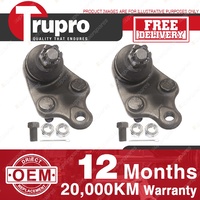 2 Pcs Trupro Lower Ball Joints for HOLDEN NOVA LE LF MANUAL Power STEER