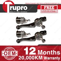 4 Lower+upper Ball Joints for DODGE UTILITY 106C Ser VE VF VJ VH VS VK 66-77