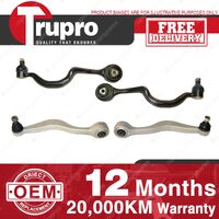 4 Lower+Upper Control Arms With Ball Joint for BMW E34-5 Ser 518i Only 88-96