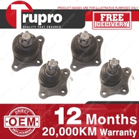 4 Pcs Trupro Lower+upper Ball Joints for MAZDA TRAVELLER E1400 E1800 E2000 E2200