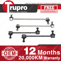 4 Pcs Premium Quality Trupro Front+Rear Sway Bar Links for LEXUS ES300 96-01