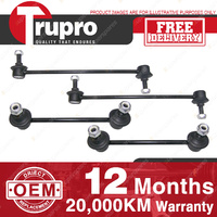 4 Pcs Trupro Front+Rear Sway Bar Links for MAZDA 323 PROTEGE BJ 00-03