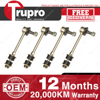 4 Pcs Premium Quality Trupro Front+Rear Sway Bar Links for FORD MONDEO HE 00-00