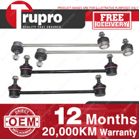 4 Pcs Trupro Front+Rear Sway Bar Links for DAEWOO NUBIRAJ100 97-99