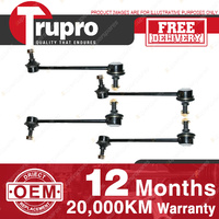 4 Pcs Premium Quality Trupro Front+Rear Sway Bar Links for LEXUS ES300 01-on