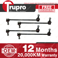 4 x Trupro Front+Rear Sway Bar Links for TOYOTA CAMRY INC VIENTA ACV36 Ser 02-06