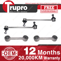 4 Pcs Trupro Front+Rear Sway Bar Links for BMW E28-5 SERIES 81-87