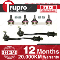 4 Pcs Trupro Front+Rear Sway Bar Links for BMW E38-7 SERIES 94-on