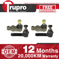 Trupro Ball Joint Tie Rod End Kit for FORD COMMERCIAL TRANSIT VAN 80-120 85-91