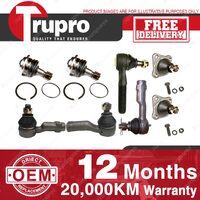 Trupro Ball Joint Tie Rod End Kit for NISSAN COMMERCIAL VANETTE C22 85-93