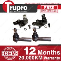 Trupro Ball Joint Tie Rod Kit for TOYOTA COROLLA AE90 AE92 4WD POWER STEER 89-94