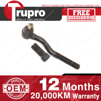 1 Trupro LH Outer Tie Rod for TOYOTA TERCEL WAGON AL20 AL25-POWER STEER 82-88