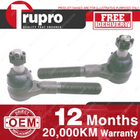 2 Pcs Trupro LH+RH Outer Tie Rod End for FORD F100 2WD KING PIN SUSPENSION 80-81