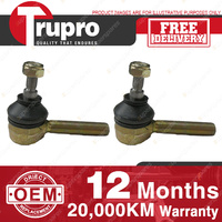 2 Pcs Trupro LH+RH Outer Tie Rod Ends for ALFA ROMEO ALFA 33 ALFA 33 BOXER 88-94