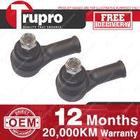 2 Pcs Trupro LH+RH Outer Tie Rod Ends for FORD CAPRI 1.6LT 4CYL 3.0LT V6 69-73