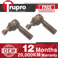 2 Trupro LH+RH Outer Tie Rod for HOLDEN APOLLO JM JP 2.2LT 4CYL 3.0LT V6 93-97